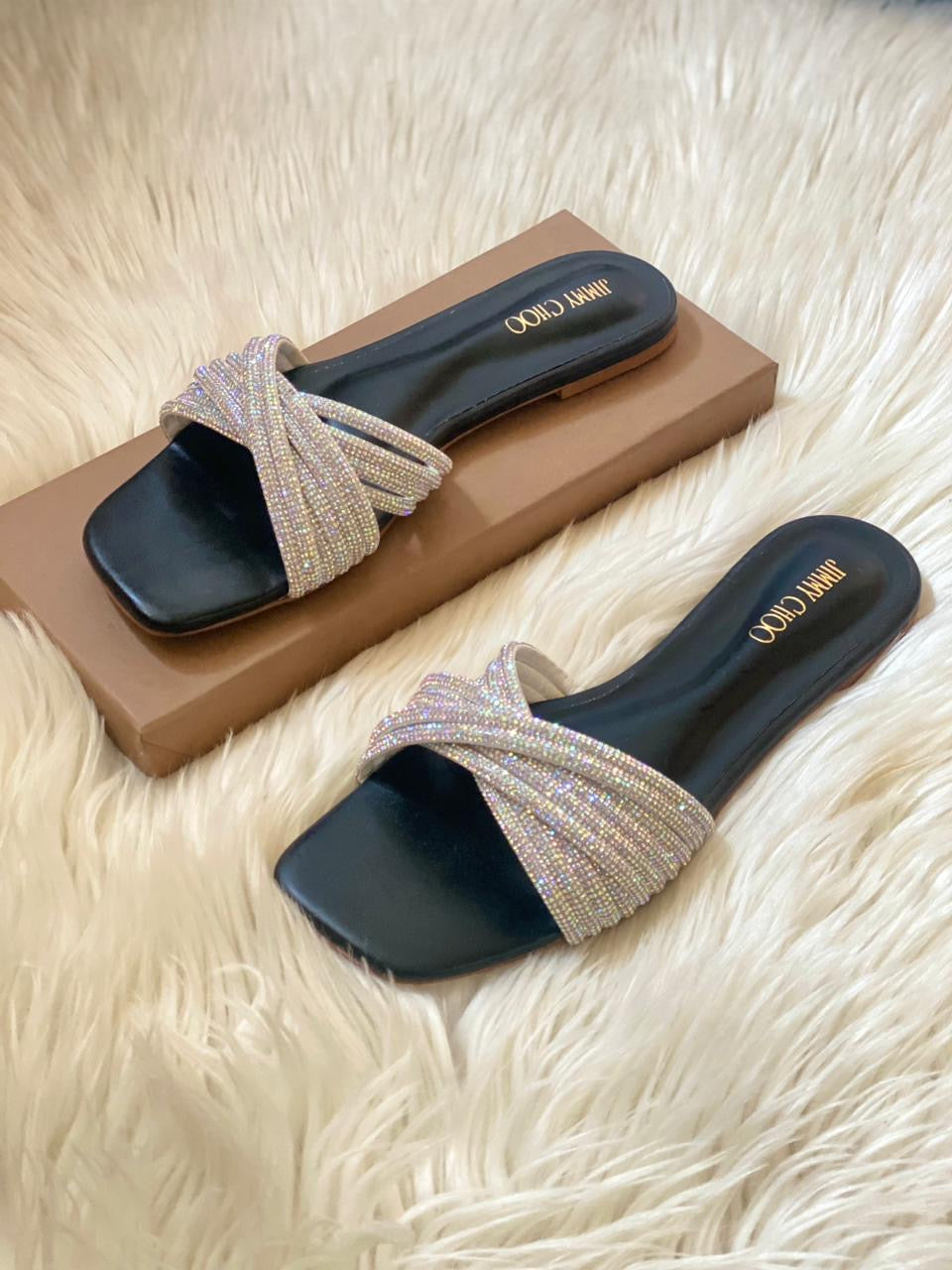Jimmy Choo Mash Flat with Brand Box