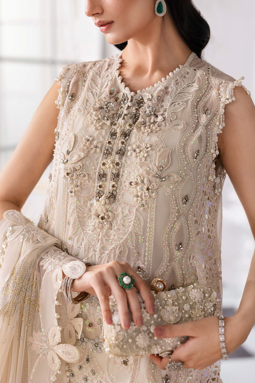 Maria B Embroidered Suits Unstitched - ZÉVA