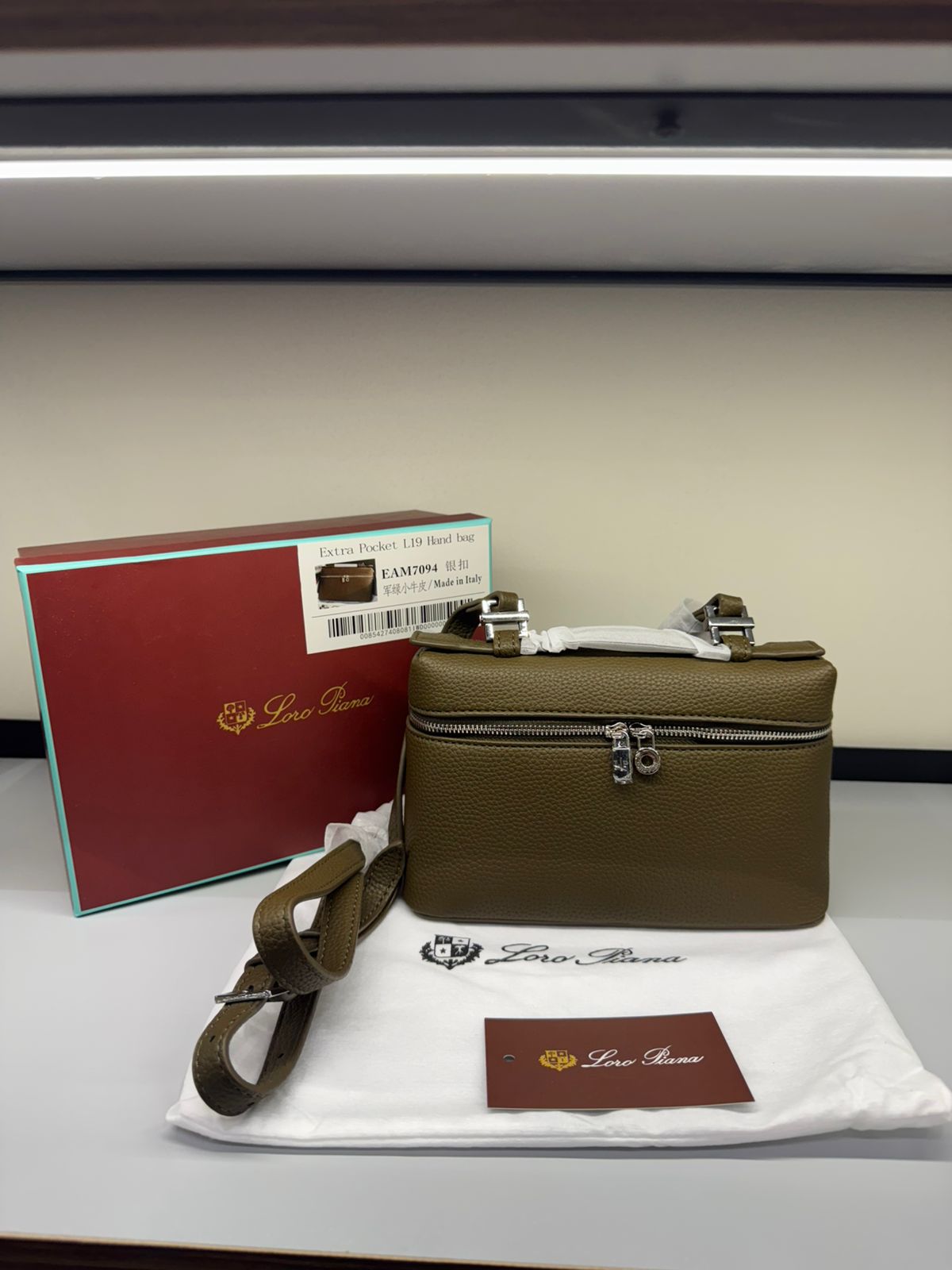 Loro Piana With Brand Dust Bag & Brand Box Packaging