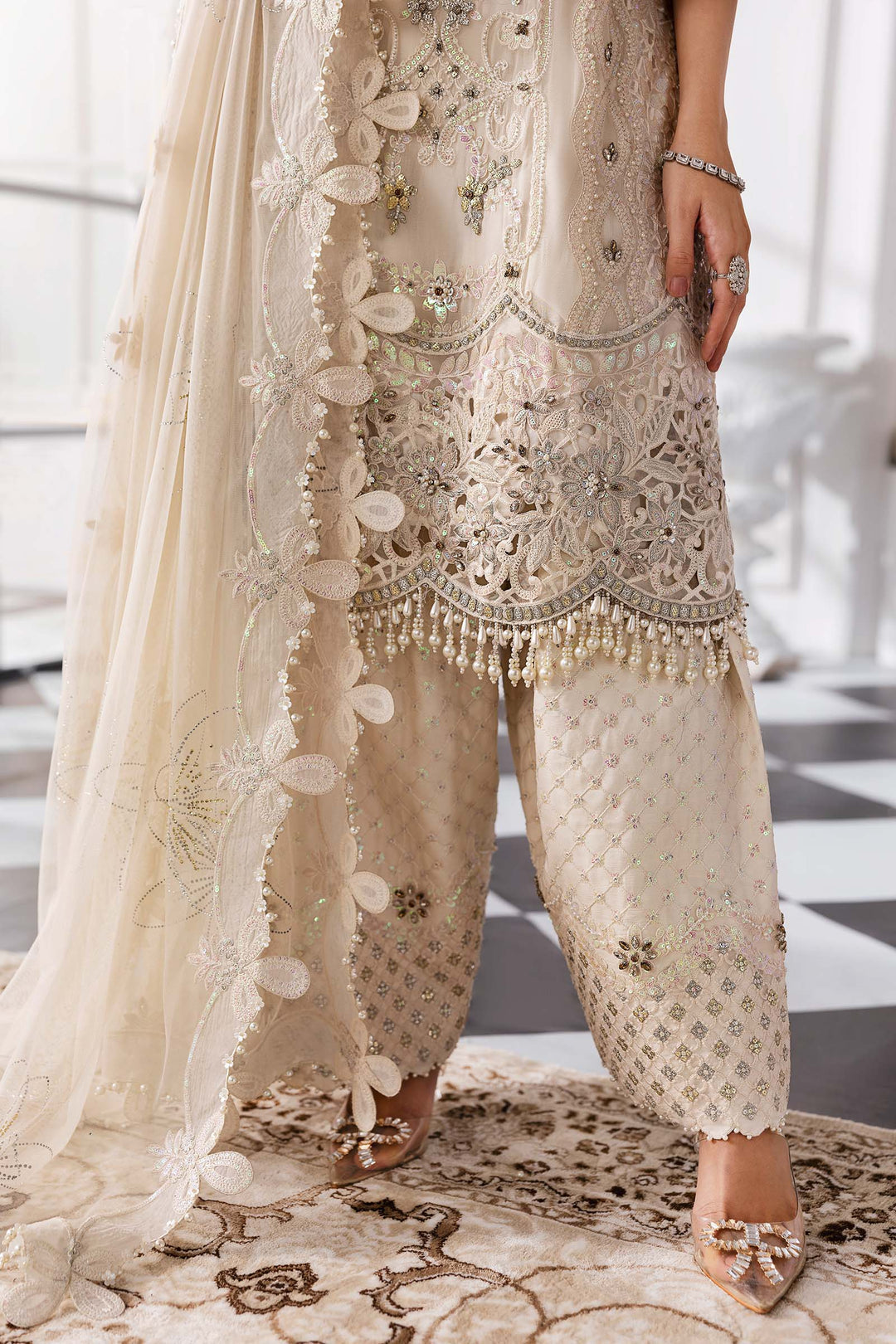 Maria B Embroidered Suits Unstitched - ZÉVA