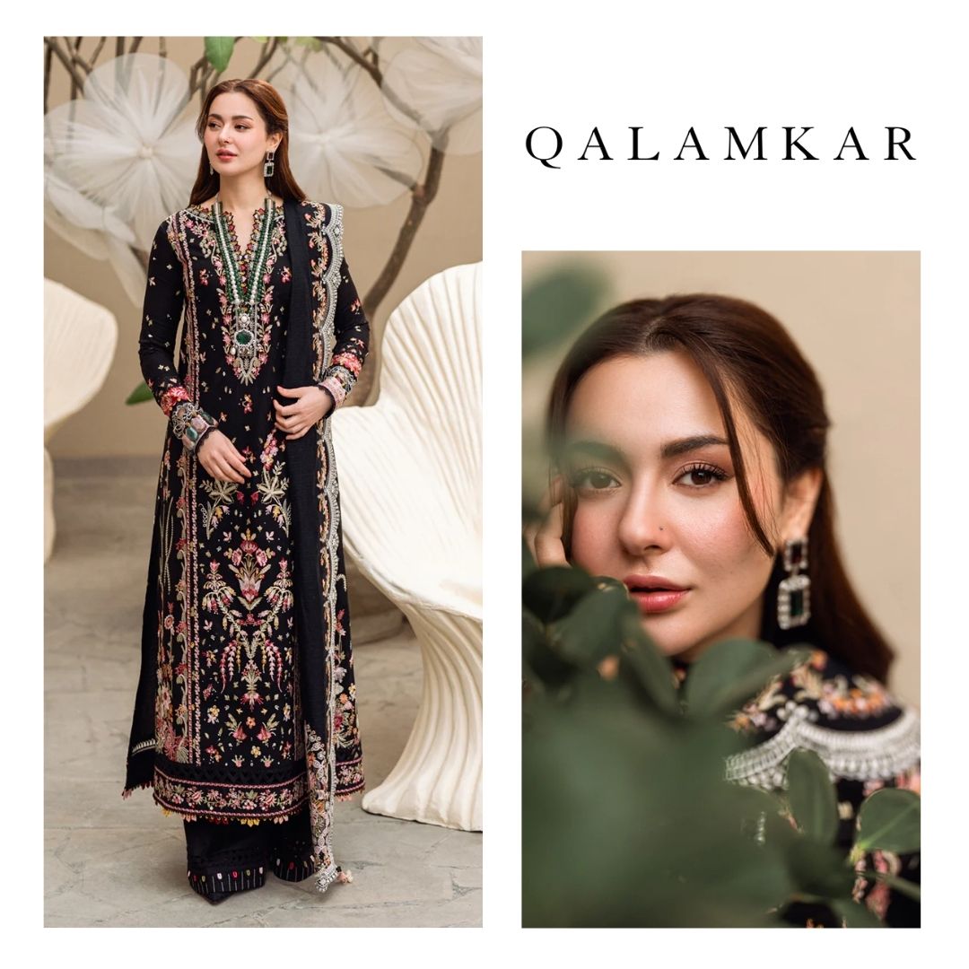 Qalamkar HANNAH Luxury Lawn Embroidered - ZÉVA