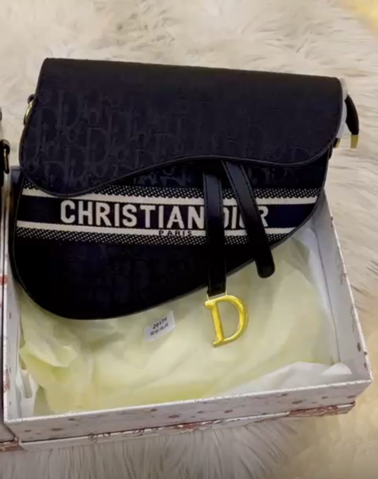 Dior Saddle High Quality Bag with Brand Box