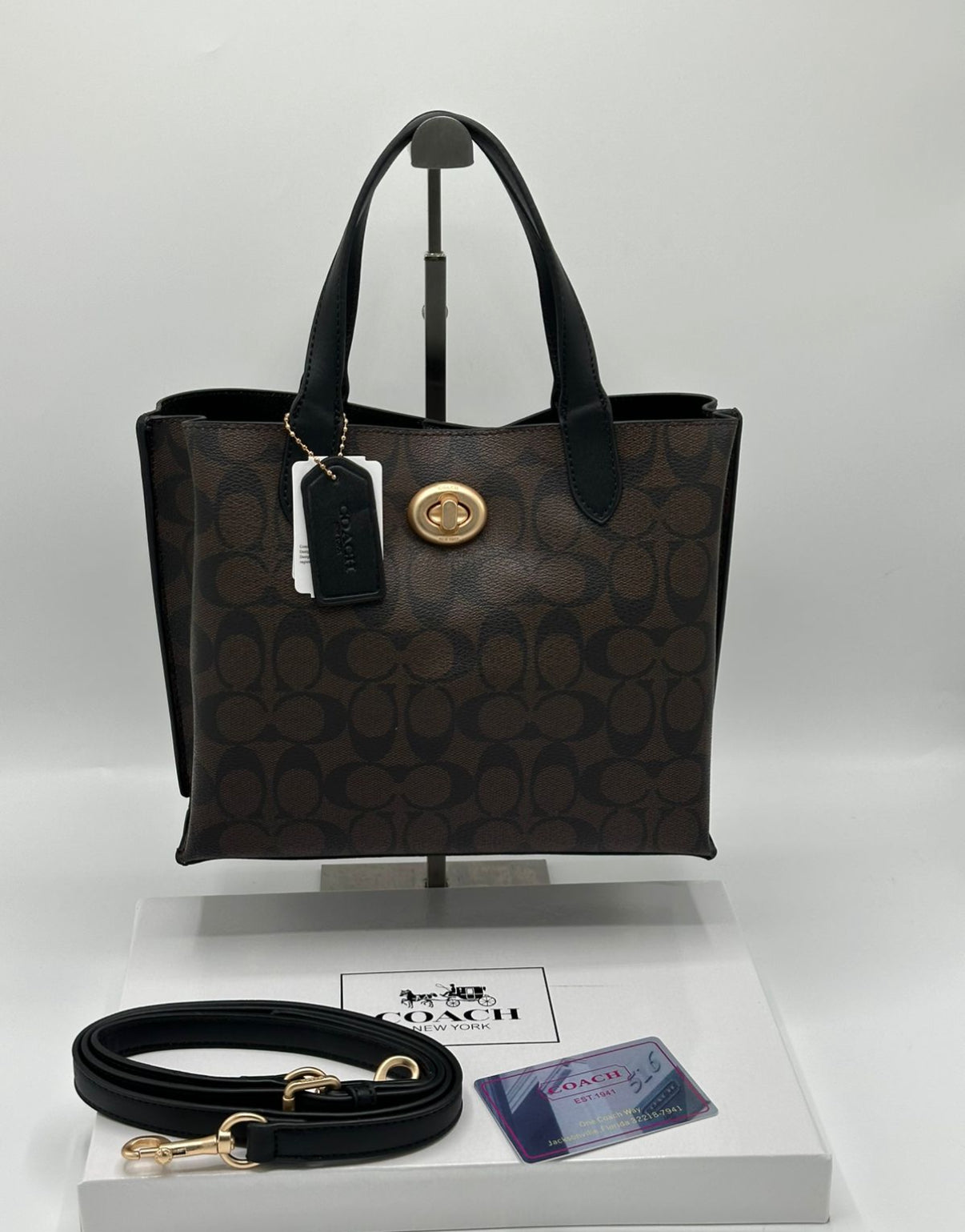 Coach Tote with brand box
