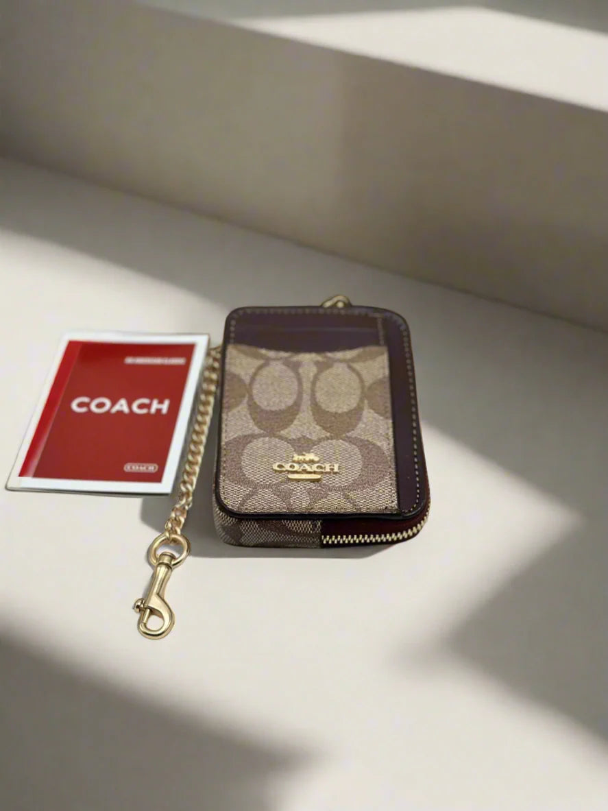 Coach Wallet/Cardholder with Brand Box and Dust Bag