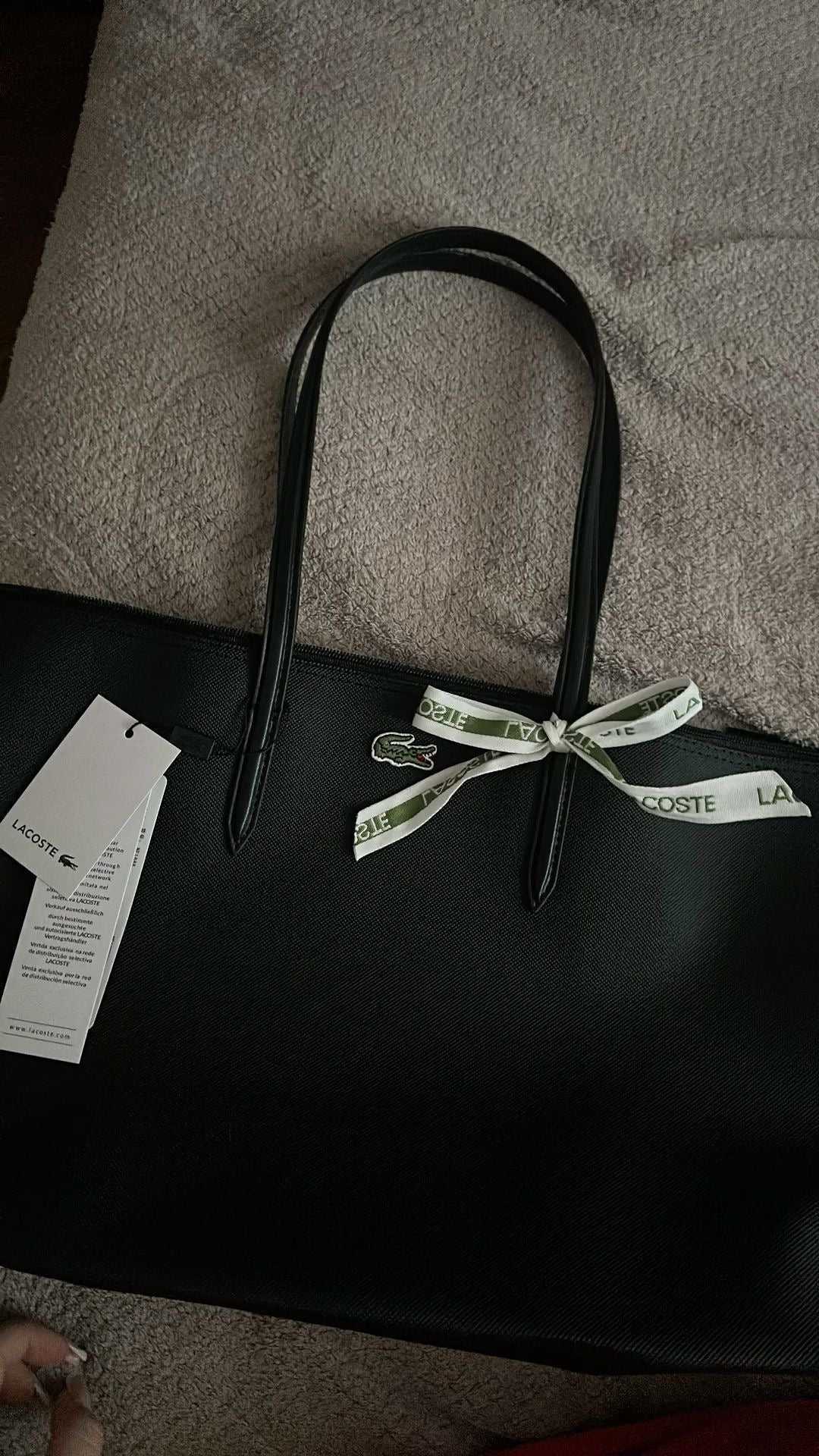 Lacoste Large Tote Bag