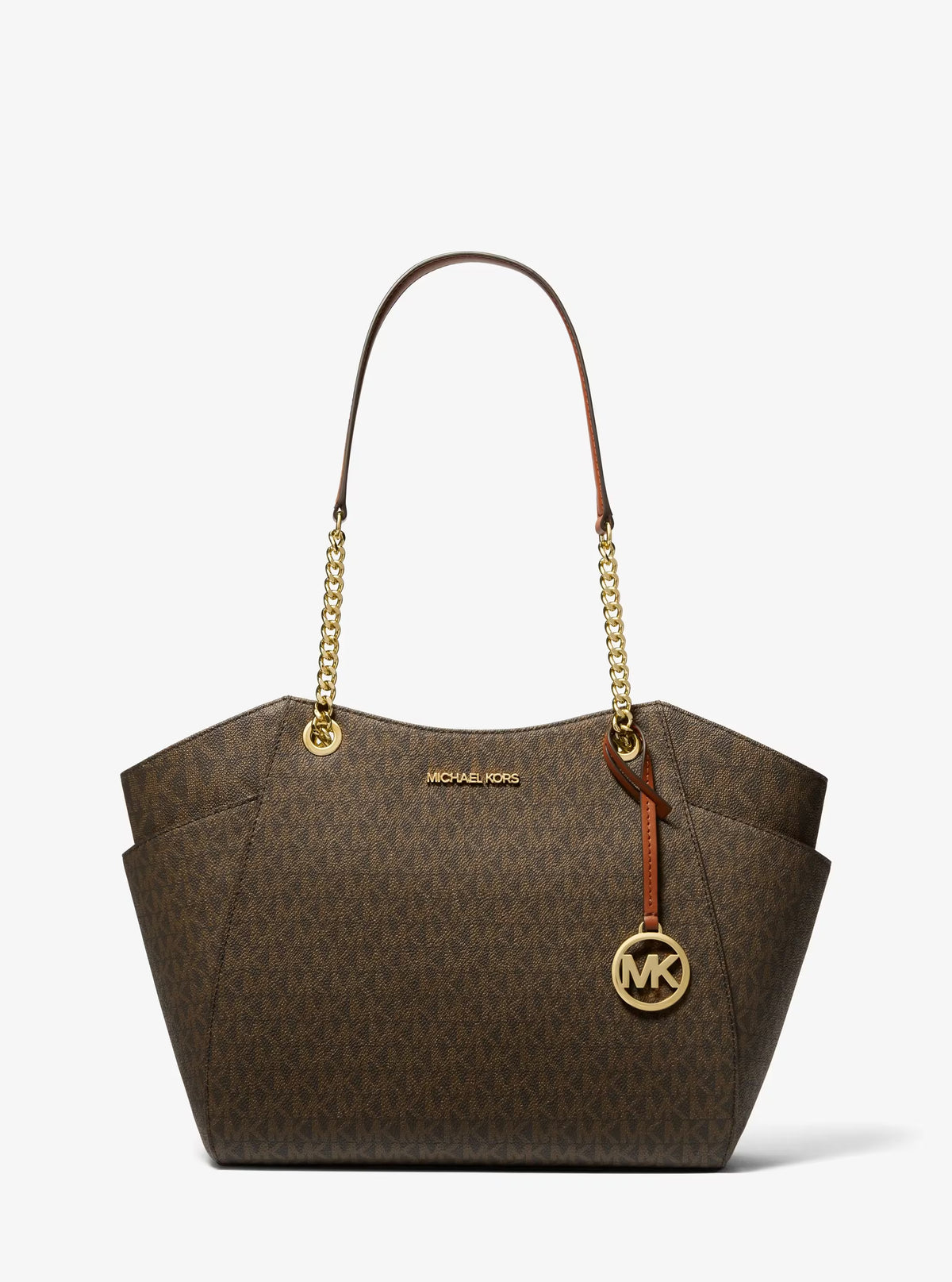 Michael Kors Jet Set Travel Large Chain Shoulder Tote Bag