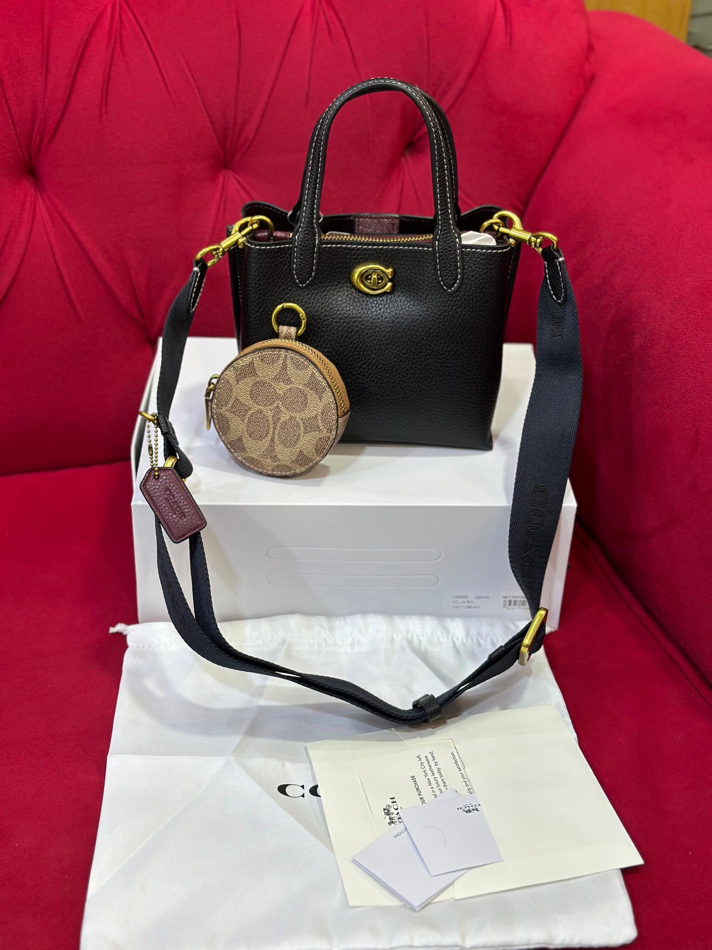 Coach Bag with brand box