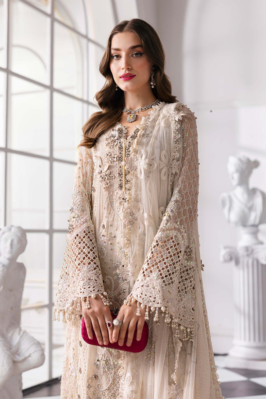 Maria B Embroidered Suits Unstitched - ZÉVA