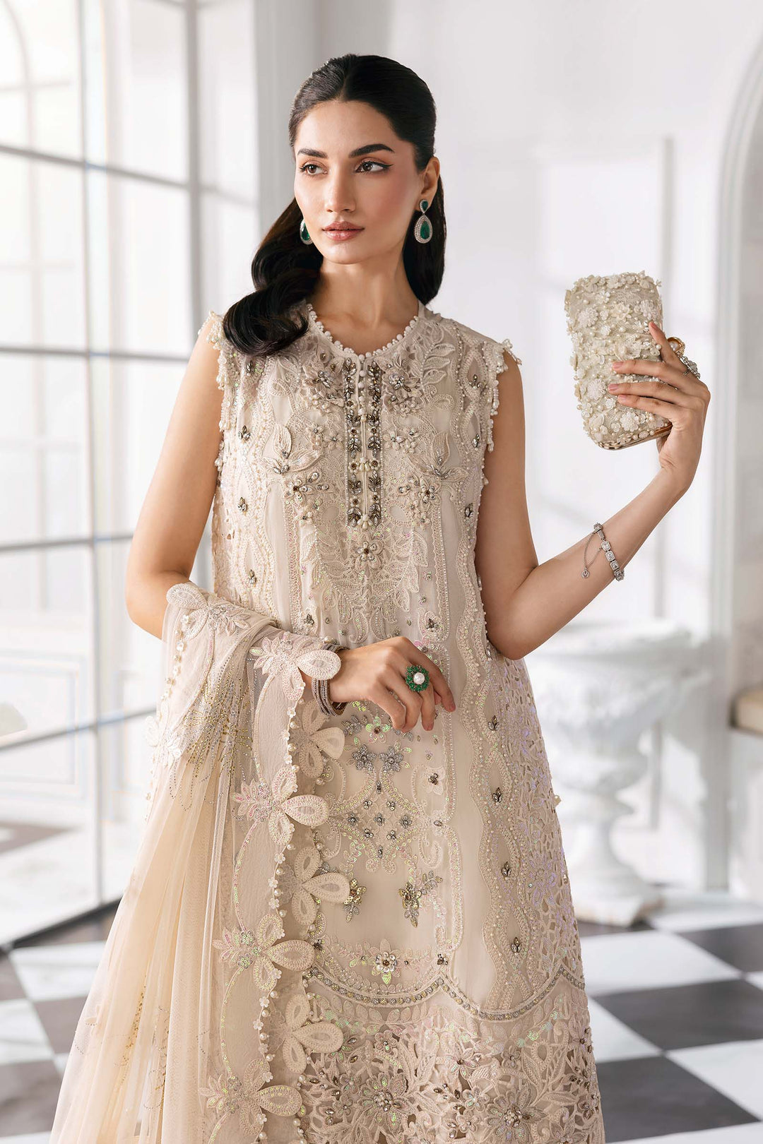 Maria B Embroidered Suits Unstitched - ZÉVA