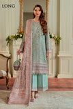 Baroque Zari Net Unstitched Emb Suit - ZÉVA