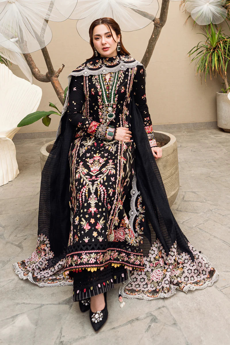 Qalamkar HANNAH Luxury Lawn Embroidered - ZÉVA