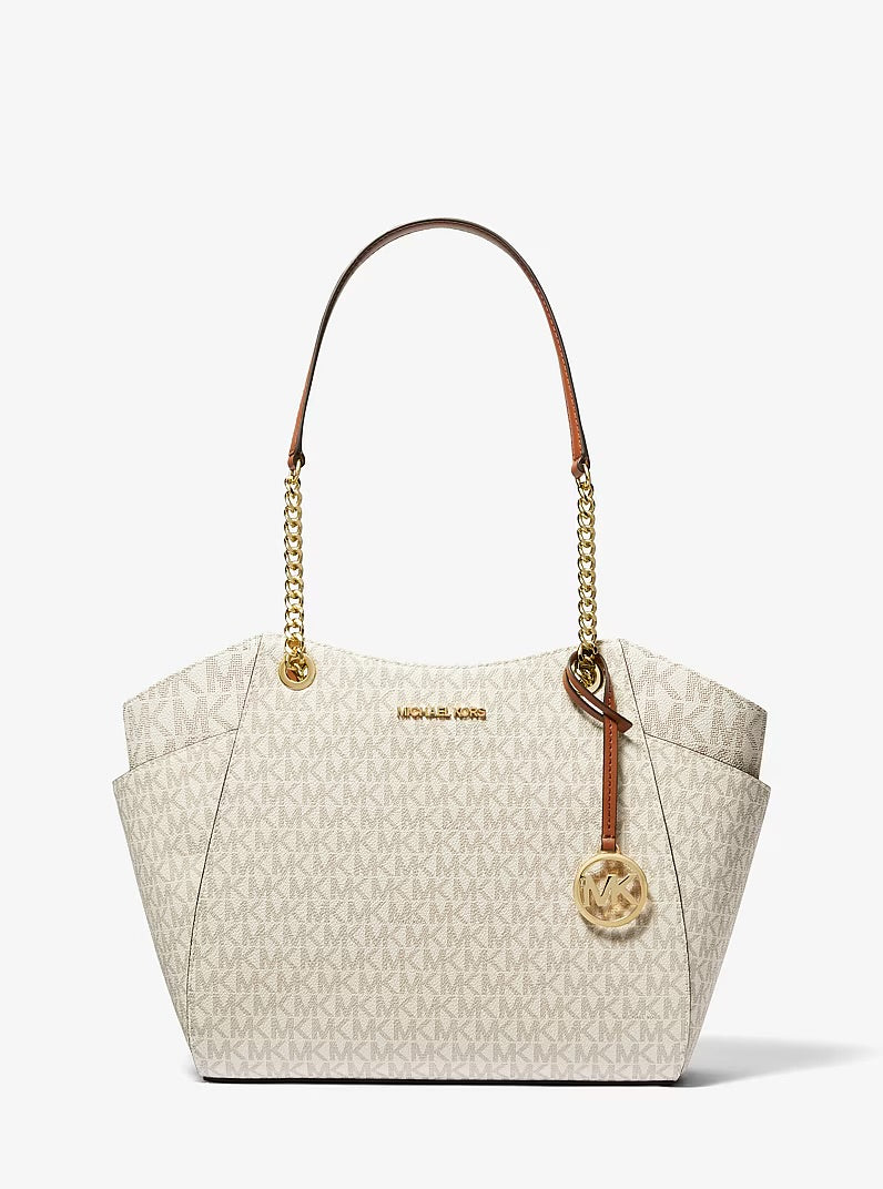 Michael Kors Jet Set Travel Large Chain Shoulder Tote Bag