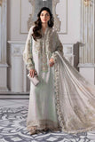Maria B.Unstitched Embroidered Chiffon Suit - ZÉVA