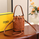 Fendi Mon Tressor Bucket Bag with Brand Box