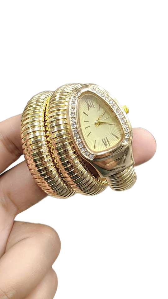 Stretchable Snake Watch with Box
