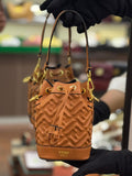 Fendi Mon Tressor Bucket Bag with Brand Box