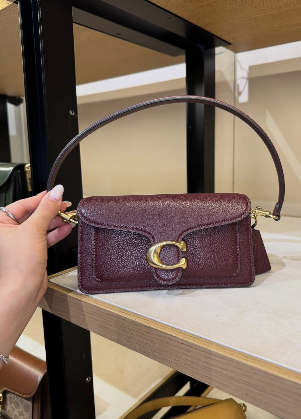 Coach Tabby 20 Genuine Leather - with complete packaging