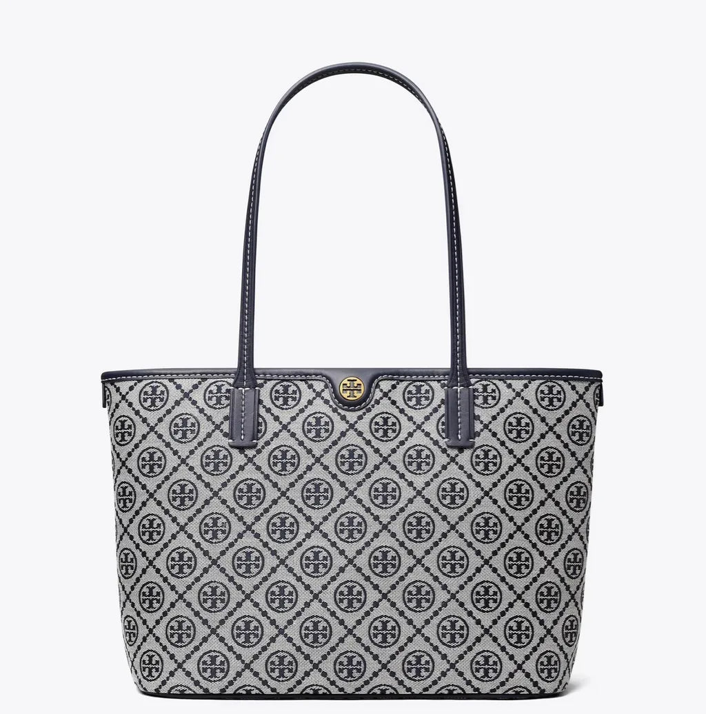 Tory Burch T Monogram Zip Tote with Pouch