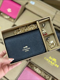 Coach Wallet with Chain and Keychains