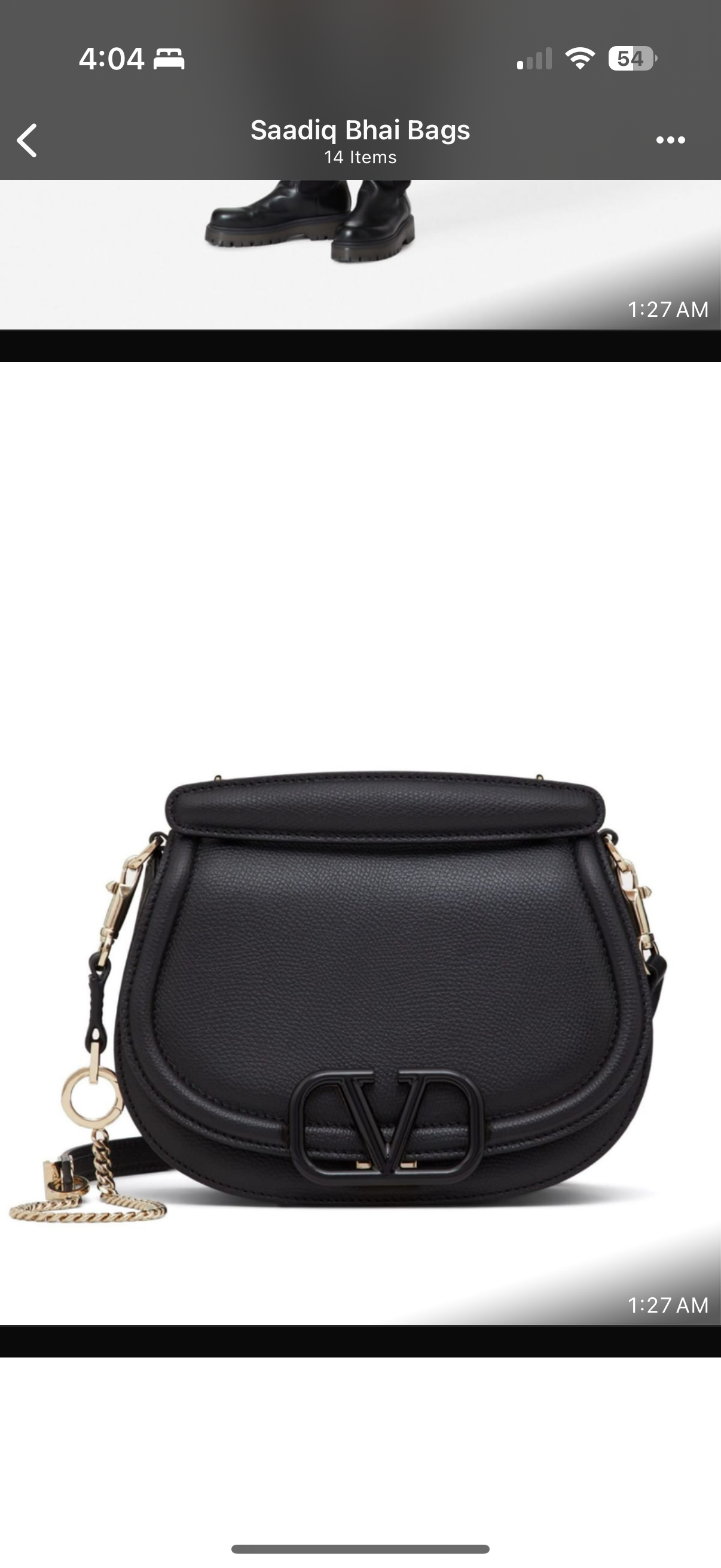 Valentino Gravani leather bag with brandbox