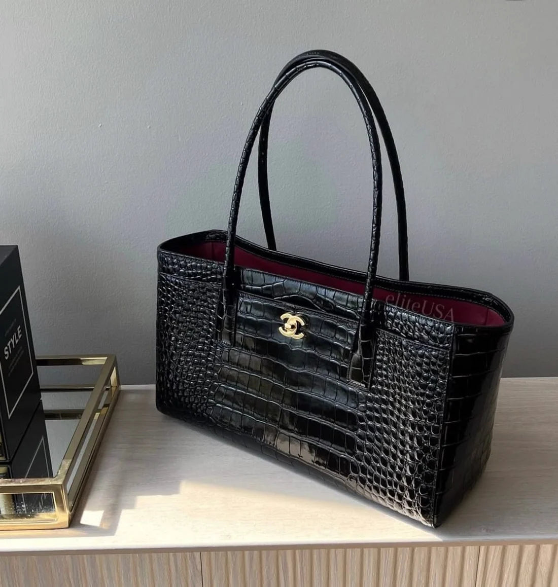 CHANEL 26S Tote with Brand Box