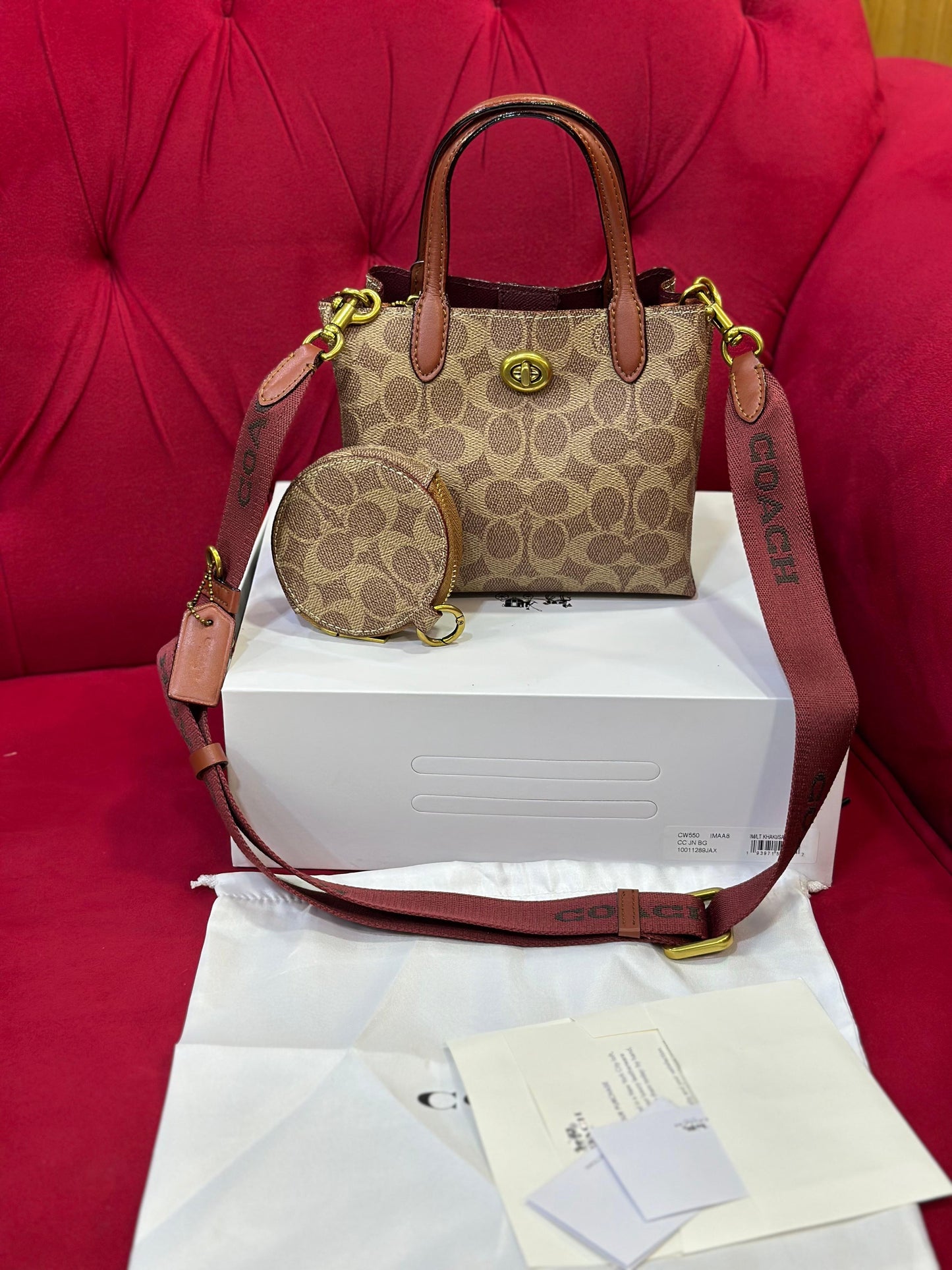 Coach Bag with brand box