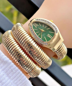 Stretchable Snake Watch with Box