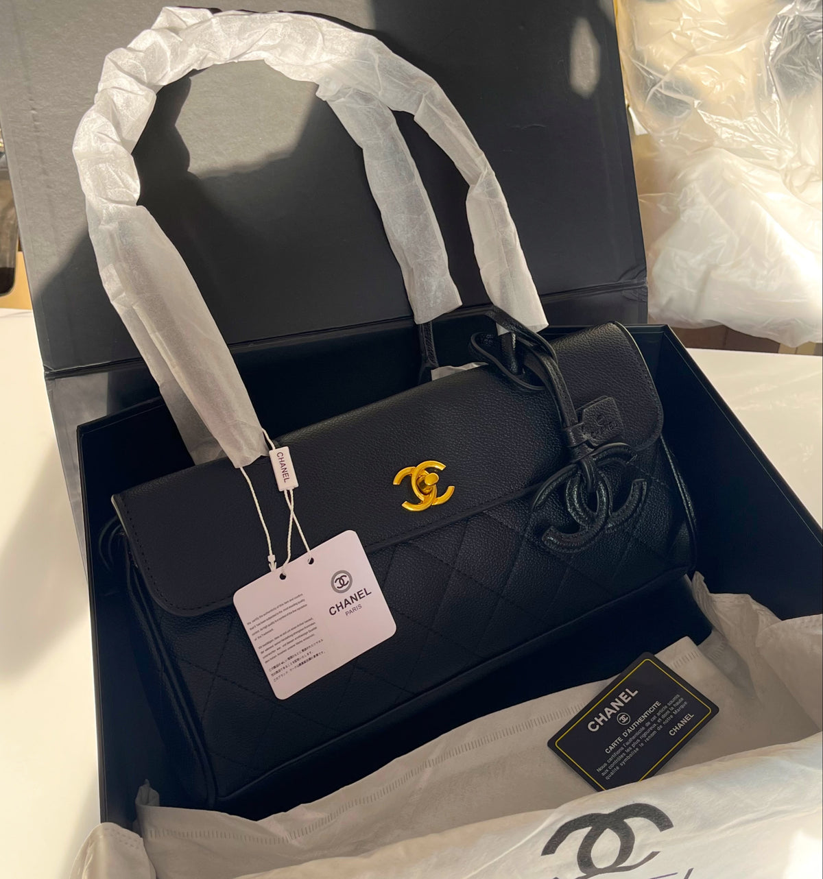 Chanel Urban Essential Calfskin With Brans box