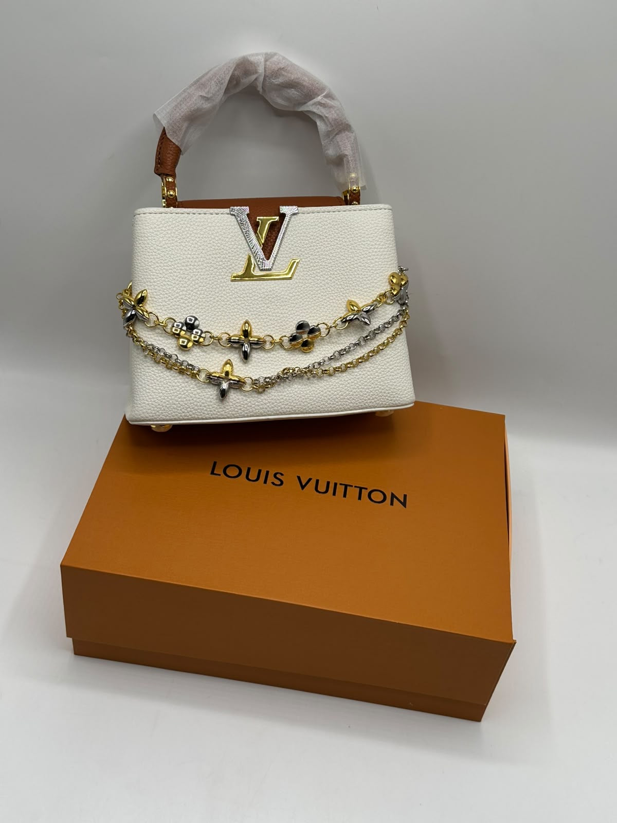 LV Small Cappucine with Original Packaging