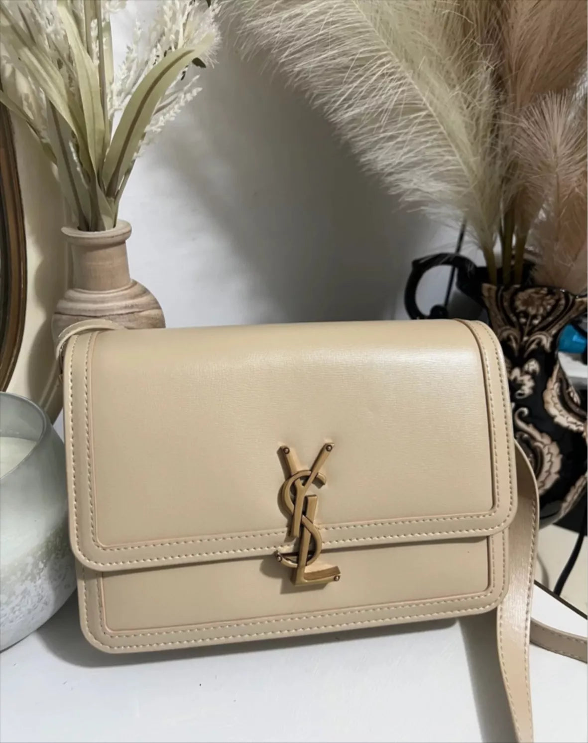 YSL solferino scathel bag with brand box