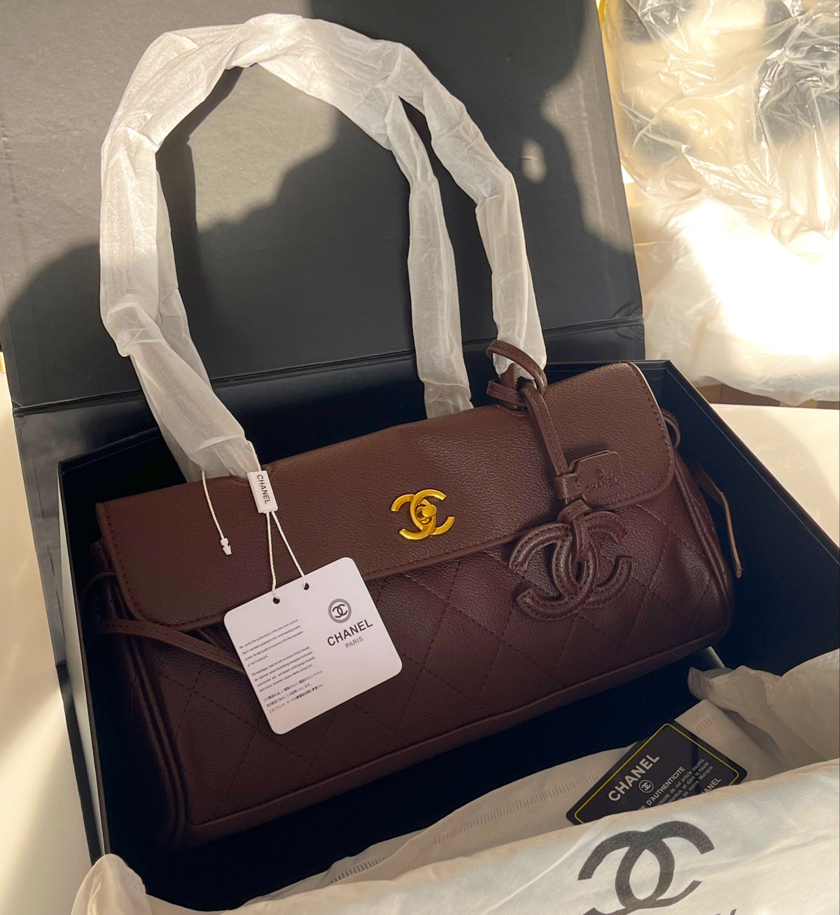 Chanel Urban Essential Calfskin With Brans box
