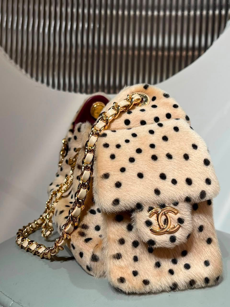 Chanel 25 Leopard Medium with Full Packaging