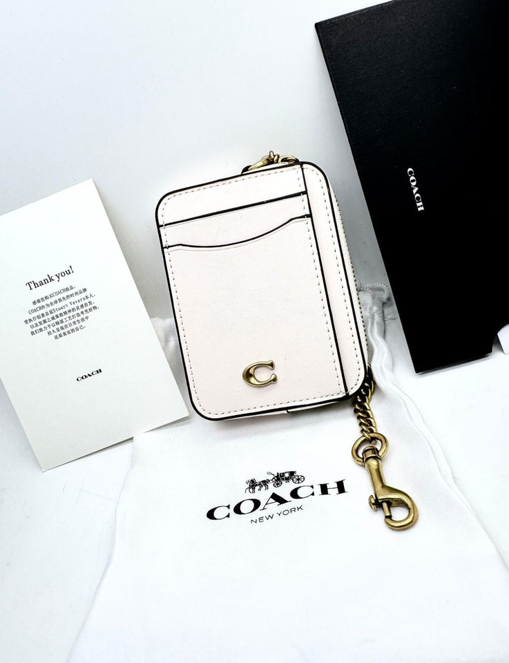 Coach Wallet/Cardholder with Brand Box and Dust Bag