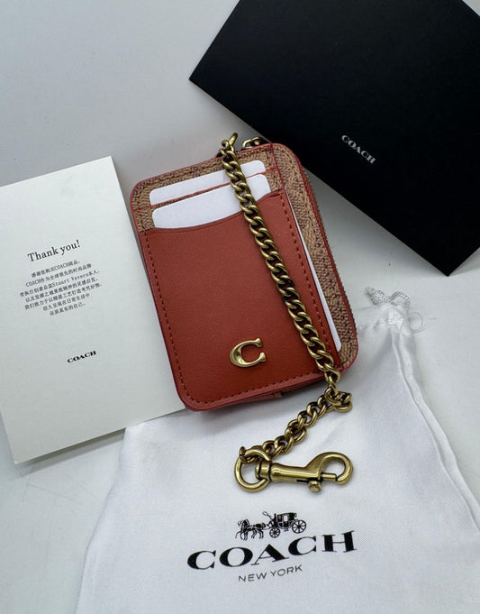 Coach Wallet/Cardholder with Brand Box and Dust Bag
