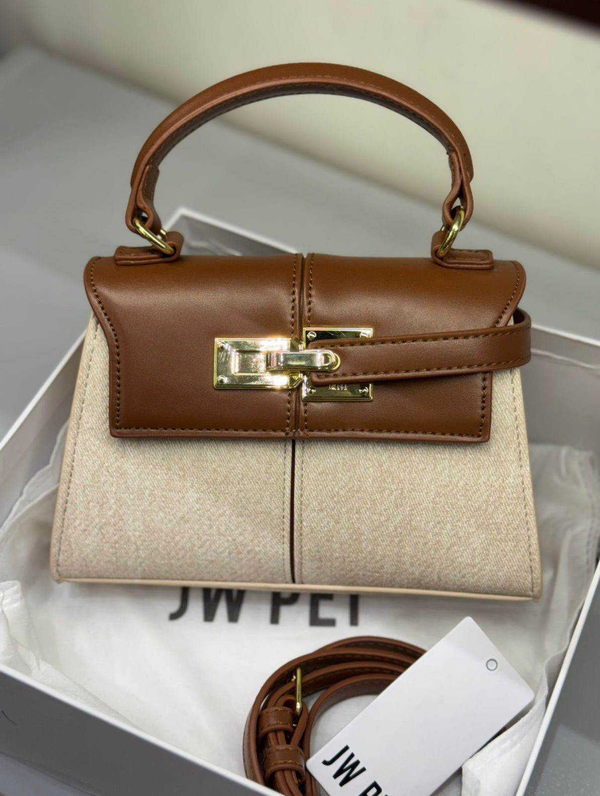 JW PEI Elise Top Handle Small with Brand Box