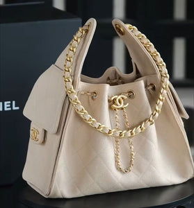 Chanel Hobo Bag with Complete Packaging