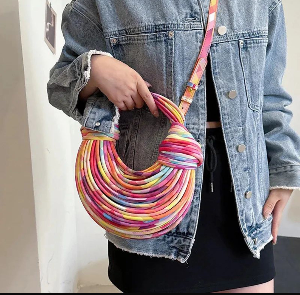 JW Pei Double Knot Bag with Brand Box