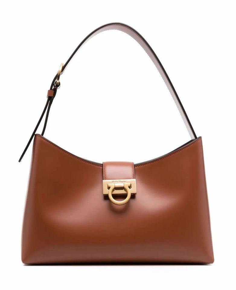 Ferragamo Trifolio Shoulder Bag with Brand Box