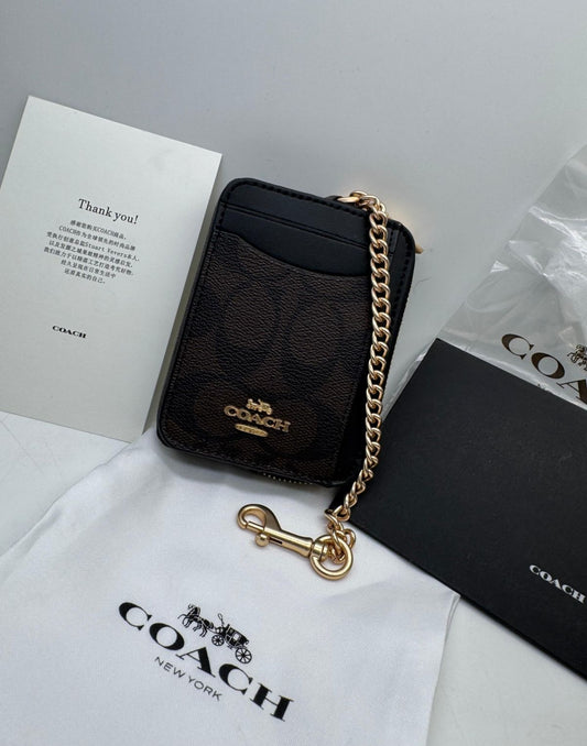 Coach Wallet/Cardholder with Brand Box and Dust Bag