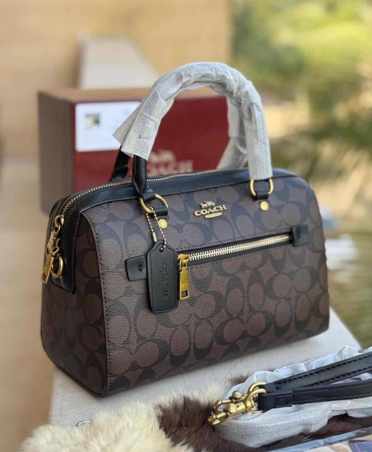 Coach Duffle with brand box