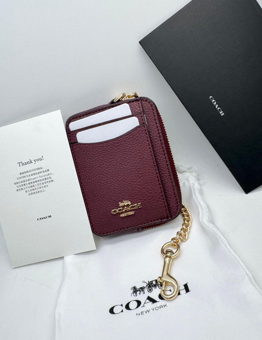 Coach Wallet/Cardholder with Brand Box and Dust Bag