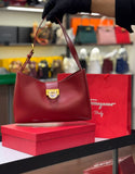 Ferragamo Trifolio Shoulder Bag with Brand Box
