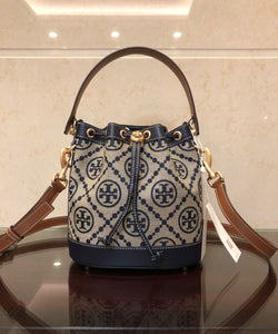 Tory Burch Jacquard Bucket Bag