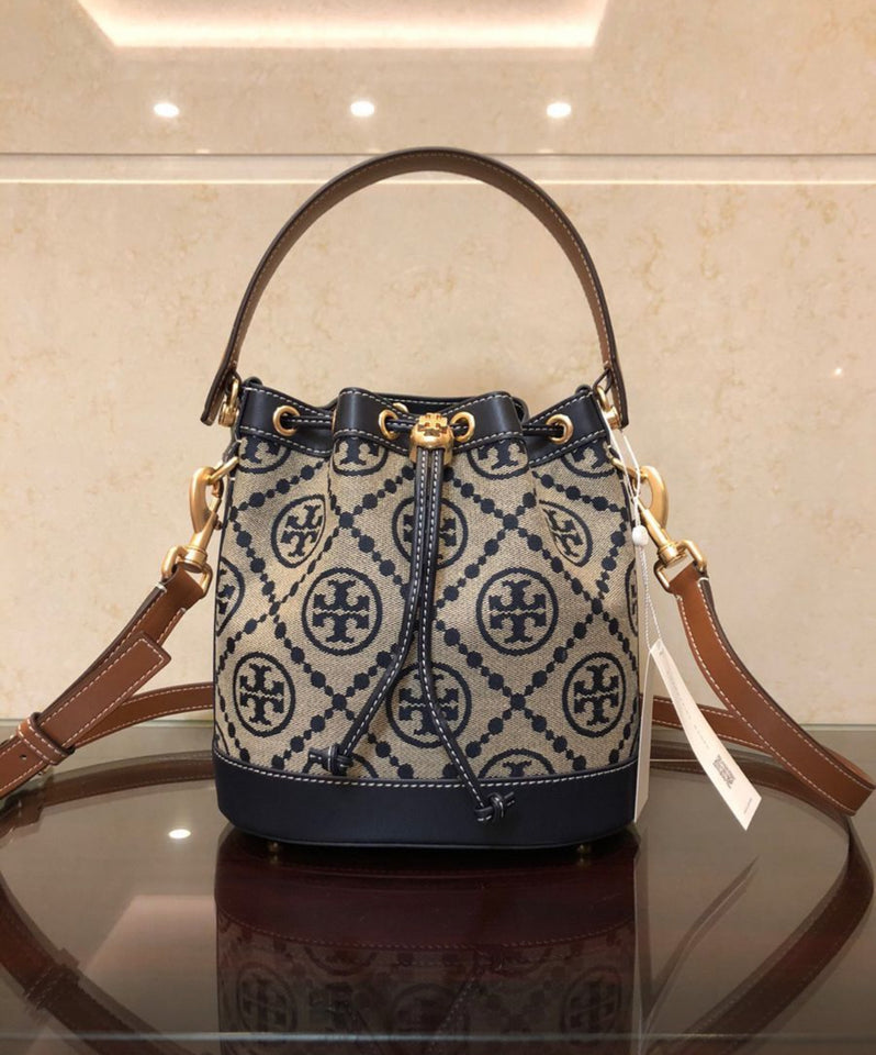 Tory Burch Jacquard Bucket Bag
