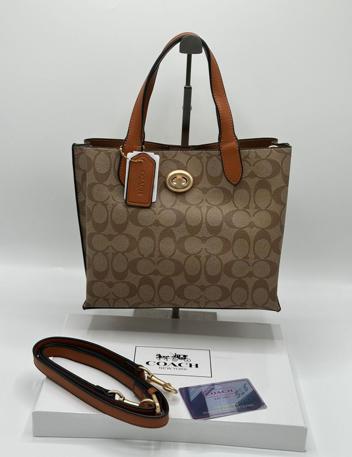 Coach Tote with brand box