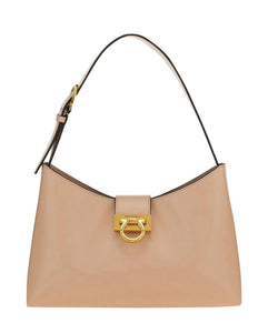 Ferragamo Trifolio Shoulder Bag with Brand Box