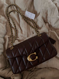 Coach Quilted Tabby 26-Genuine Leather