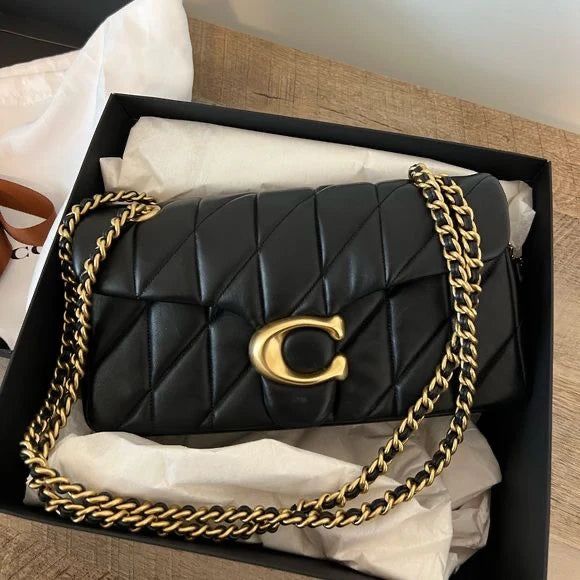 Coach Quilted Tabby 26-Genuine Leather