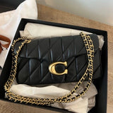 Coach Quilted Tabby 26-Genuine Leather