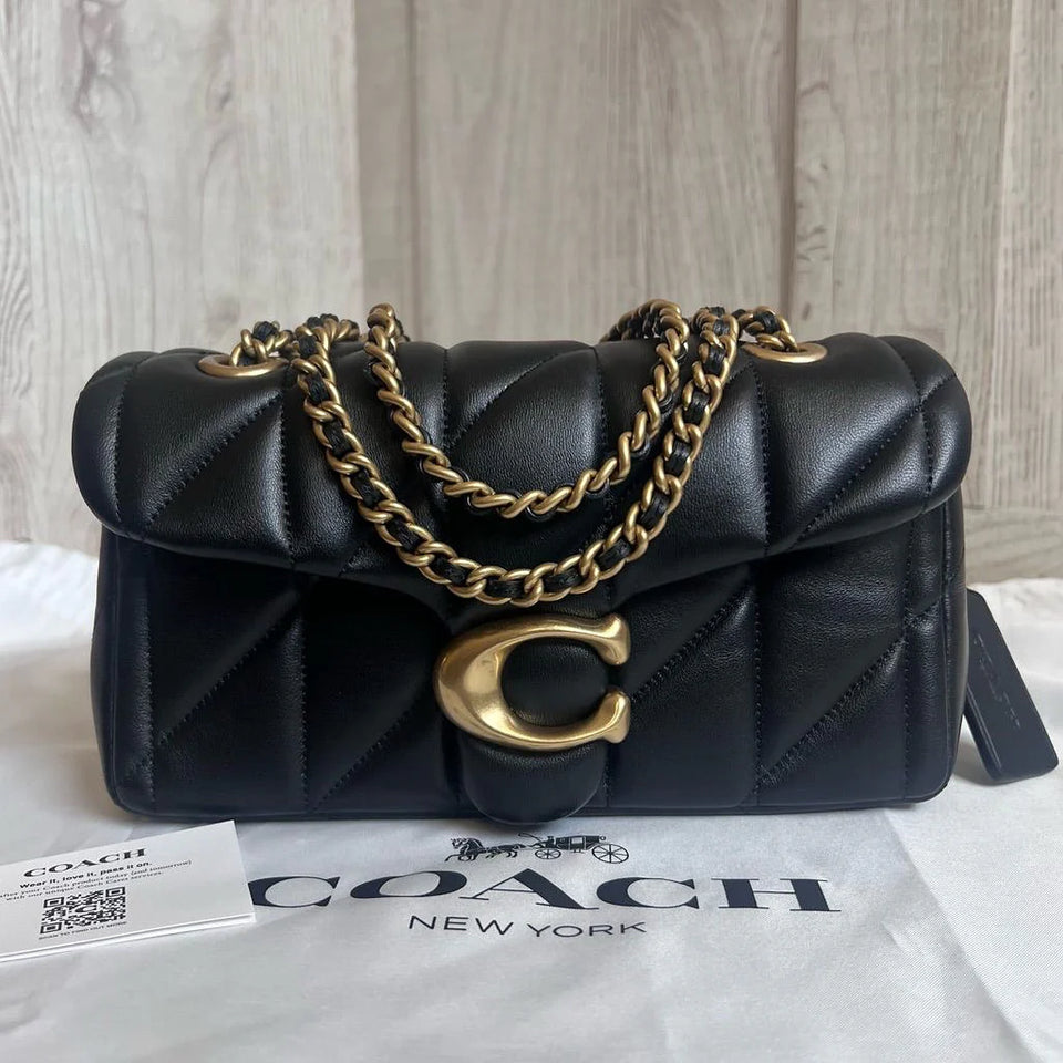 Coach Quilted Tabby 20 with brand box